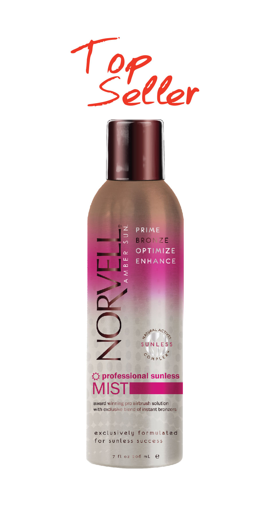 PROFESSIONAL SUNLESS MIST WITH INSTANT BRONZERS