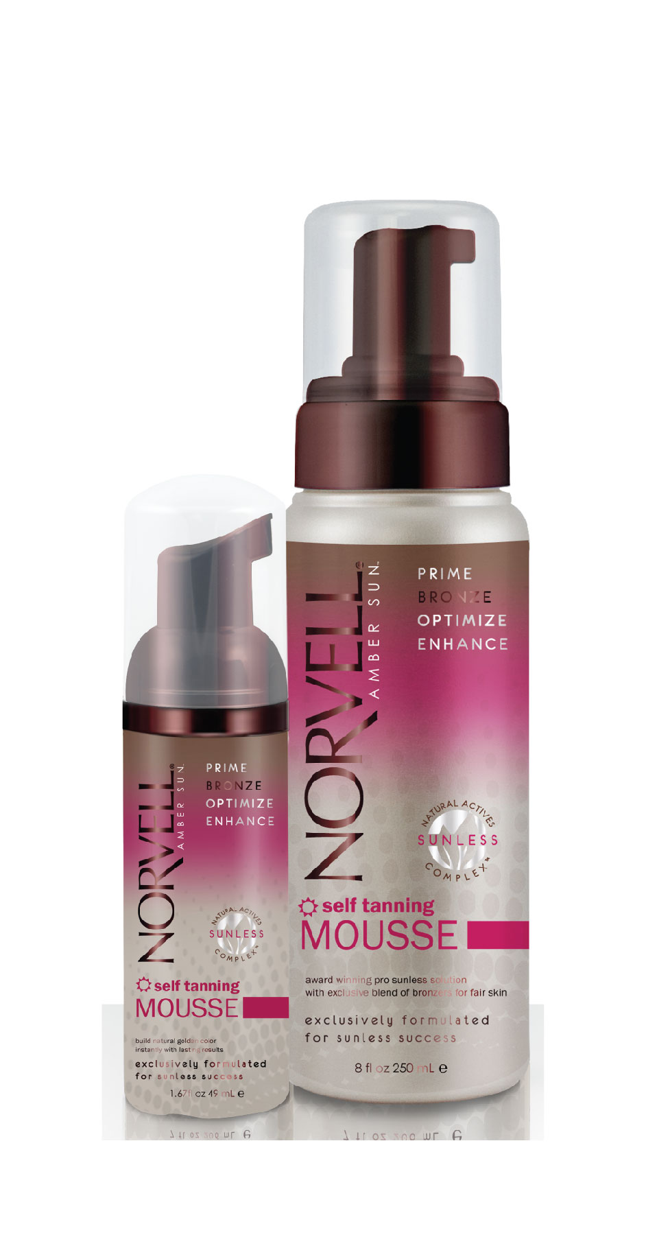 SELF - TANNING MOUSSE WITH INSTANT BRONZERS